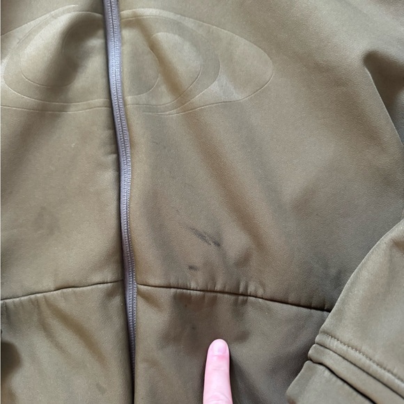 Salomon Olive Green Hooded Jacket - Picture 3 of 4